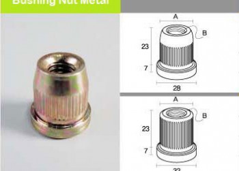 Bushing-Nut-Metal